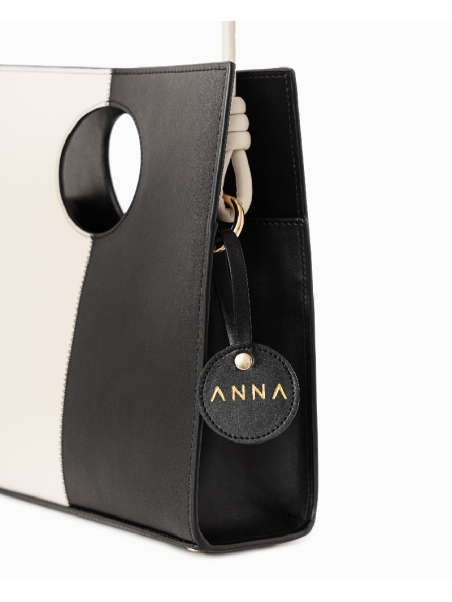 BOLSO ÁUREA NEGRO BEIGE