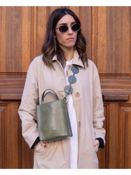 ASA BOLSO CÍRCULOS KIWI