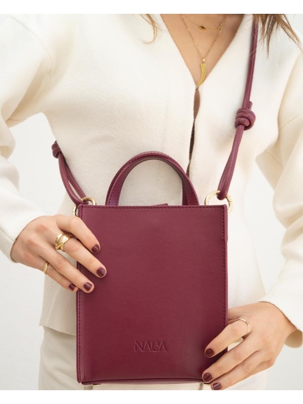 ASA BOLSO TUBULAR BURDEOS 2