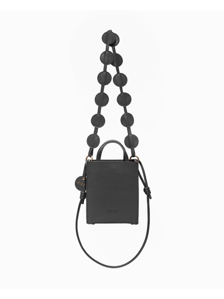 PACK BOLSO EDÉN BLACK + CORREA CÍRCULOS + CORREA TUBULAR