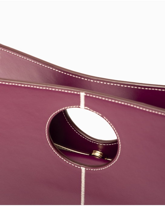 BOLSO ÁUREA BURDEOS