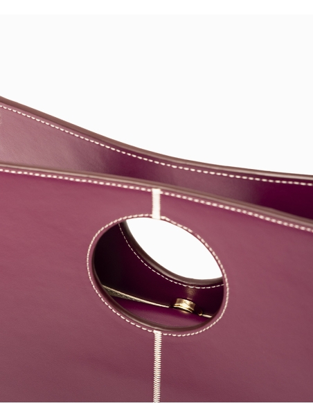 BOLSO ÁUREA BURDEOS