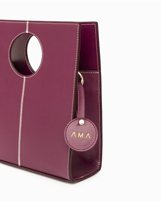 BOLSO ÁUREA BURDEOS