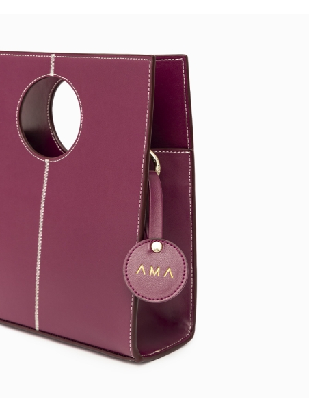 BOLSO ÁUREA BURDEOS