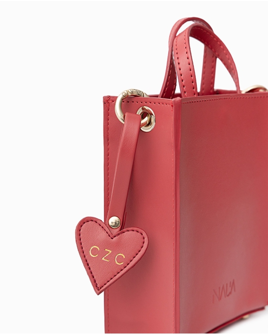 BOLSO EDÉN LOVE ROJO