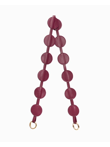 ASA BOLSO CÍRCULOS BURDEOS