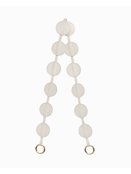 ASA BOLSO CÍRCULOS BEIGE