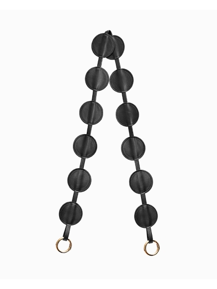 ASA BOLSO CÍRCULOS NEGRO