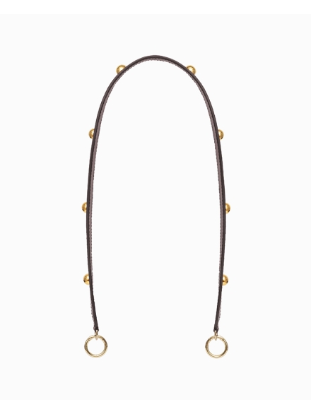 ASA BOLSO TACHAS CHOCO