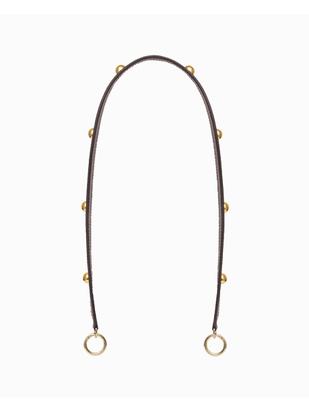 ASA BOLSO TACHAS CHOCO