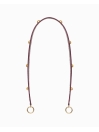 ASA BOLSO TACHAS BURDEOS