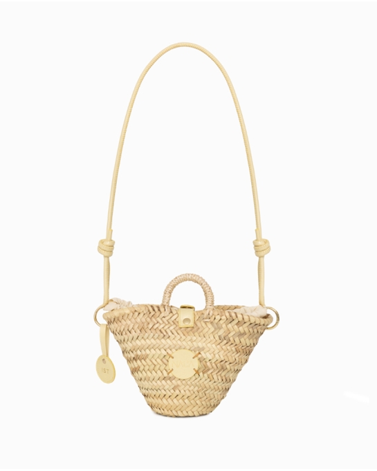 CAPAZO RAFIA PERSONALIZADO BUTTER