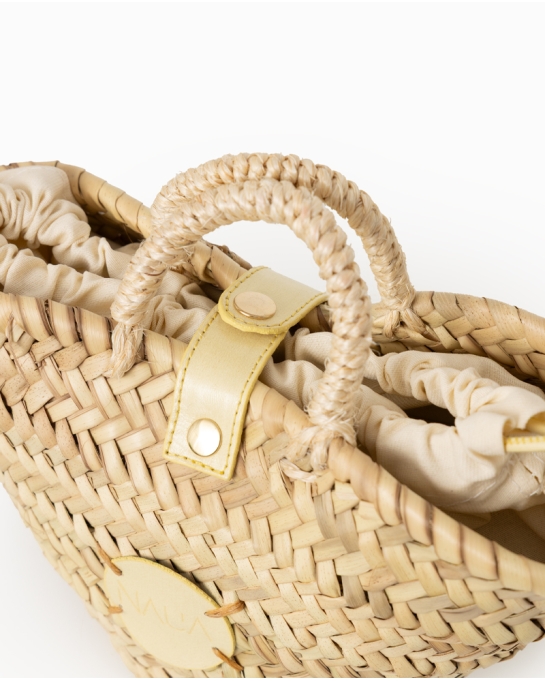 CAPAZO RAFIA PERSONALIZADO BUTTER