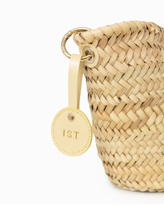 CAPAZO RAFIA PERSONALIZADO BUTTER