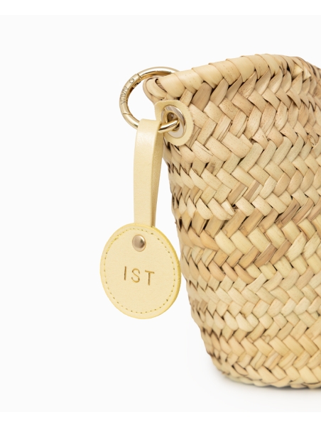 CAPAZO RAFIA PERSONALIZADO BUTTER