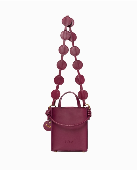 BOLSO EDÉN BURDEOS + ASA CÍRCULOS 90 + ASA...