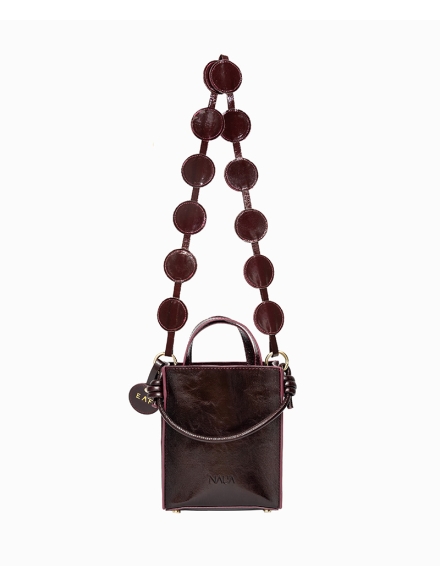 BOLSO EDÉN CHERRY + ASA CÍRCULOS 90 + ASA TUBULAR MANO