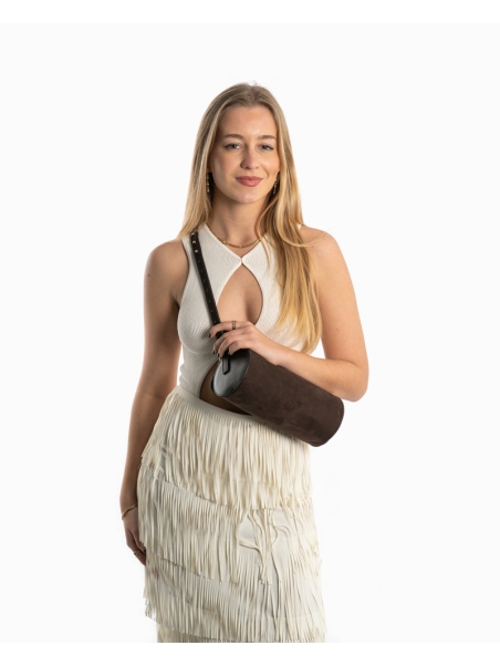BOLSO ORBE CHOCO